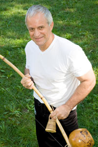 Man with Brazil Instrument